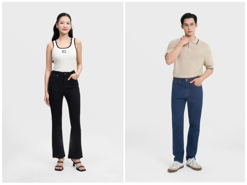 cách giặt quần jean mới mua không ra màu