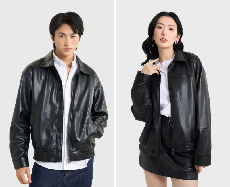 áo khoác da canifa