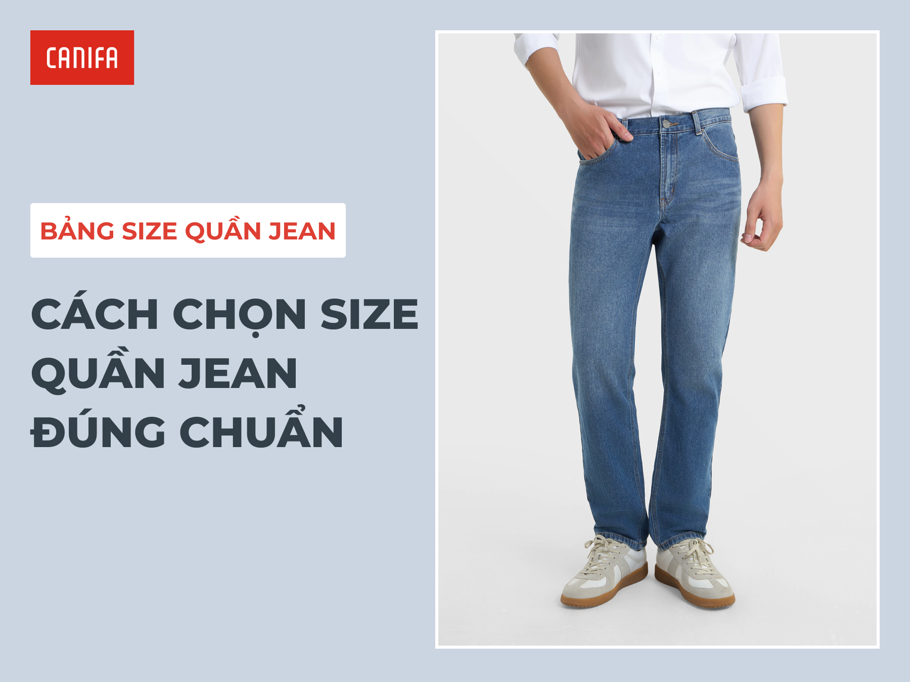 mẹo chọn size quần jean