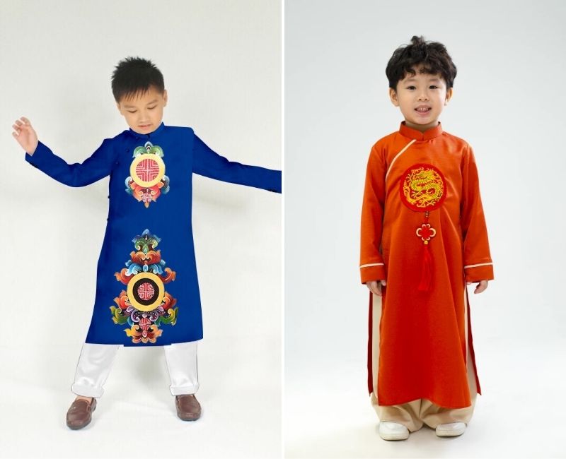 áo dài cách tân trẻ em