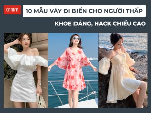 váy đi biển cho người thấp