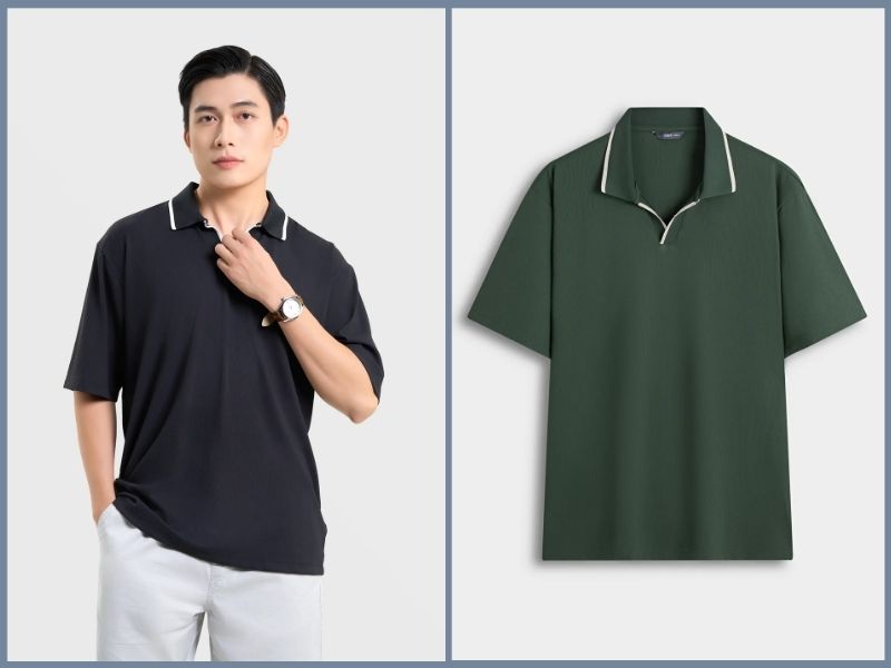  phối đồ với áo polo nam 