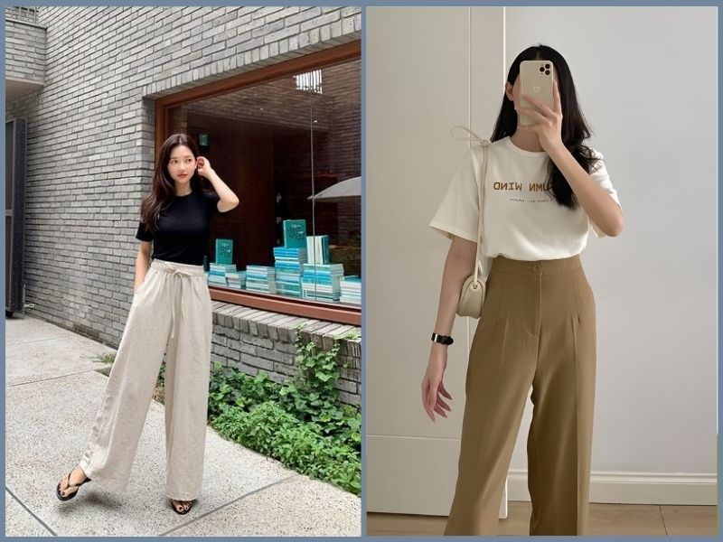 cách sơ vin áo phông nữ