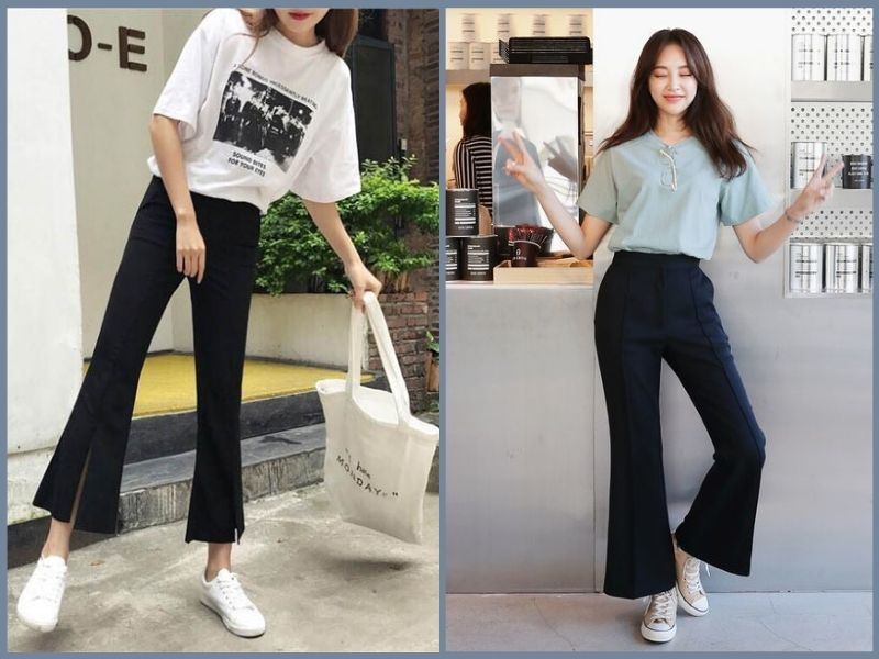 cách phối áo phông cho người béo