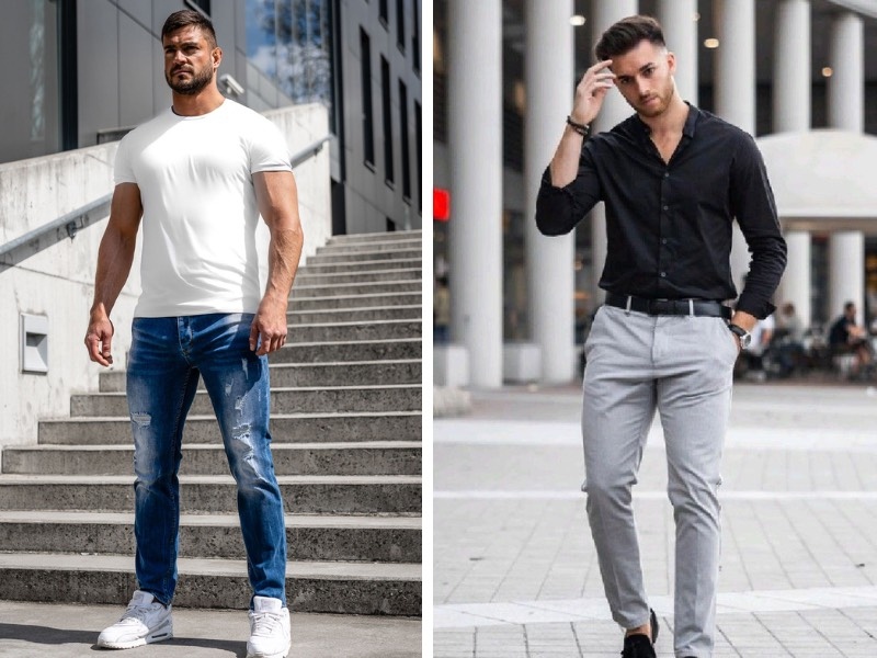 Dáng người nào phù hợp với đồ form Slim Fit? 