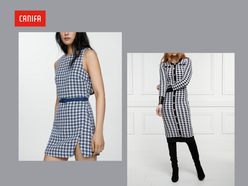 họa tiết houndstooth