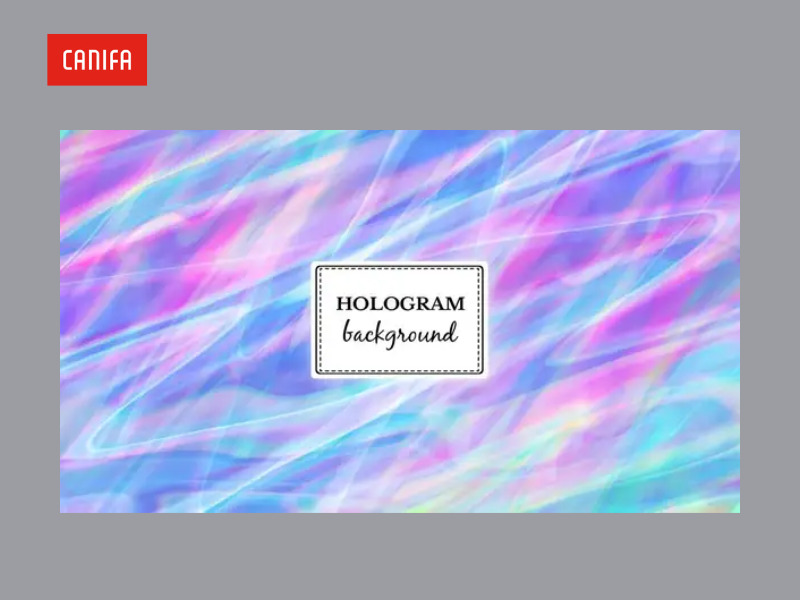 màu hologram là gì