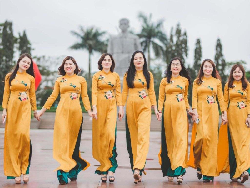 áo dài tặng cô giáo 20/11