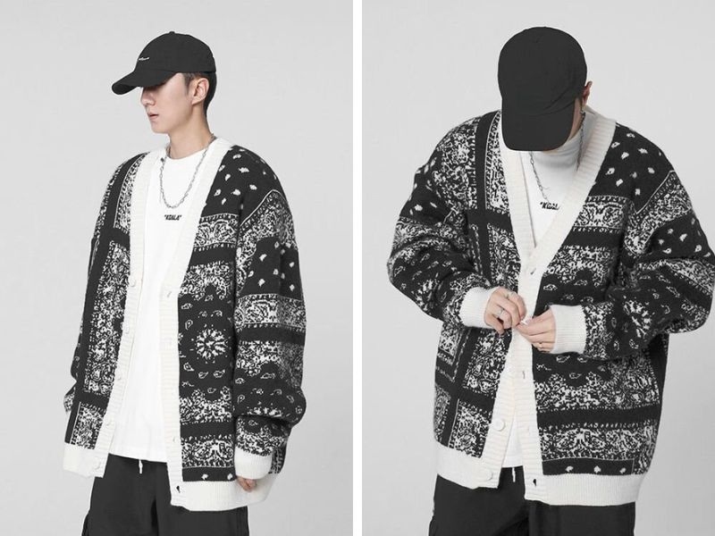 Phối Đồ Với Áo Cardigan Nam 