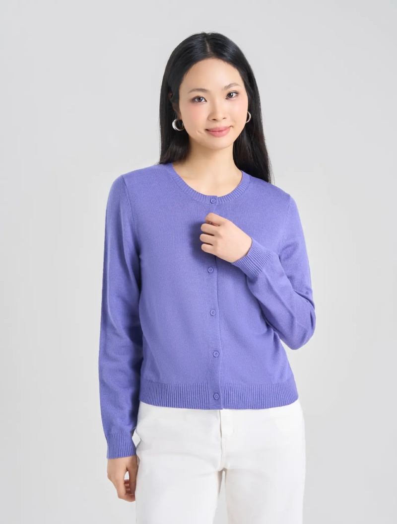 Phối đồ áo cardigan nữ