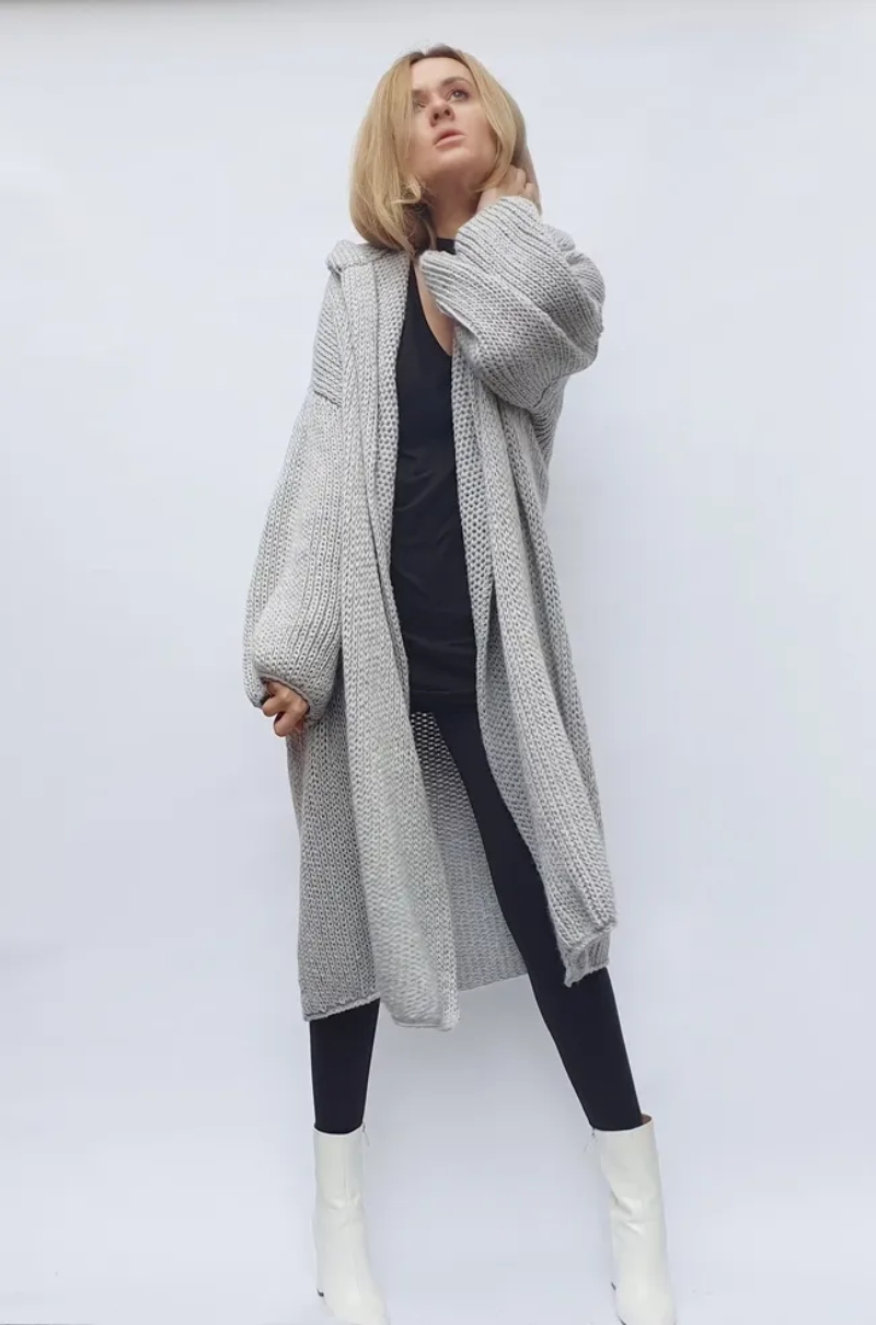 Phối đồ áo cardigan nữ