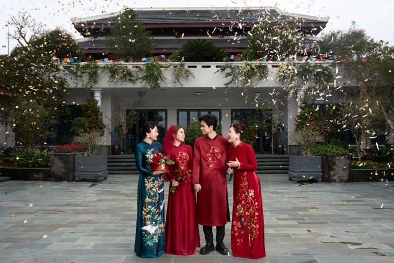 áo dài thêu tại hà nội