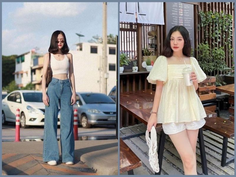 cách phối đồ cho người gầy