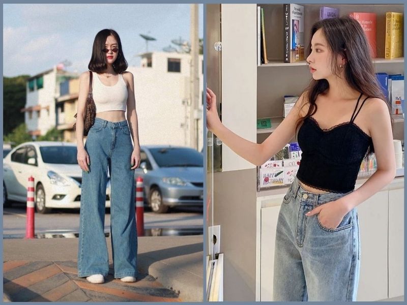 cách phối đồ cho người gầy và lùn