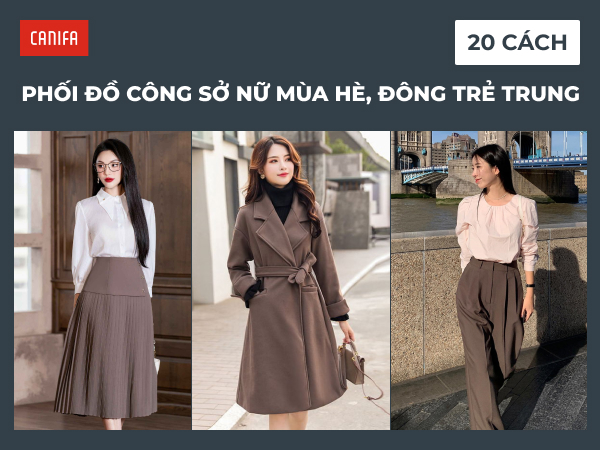 phối đồ công sở nữ