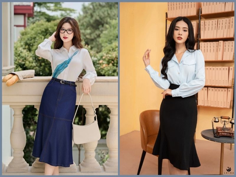 cách phối đồ công sở nữ