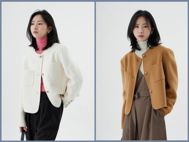 outfit đi làm nữ mùa đông