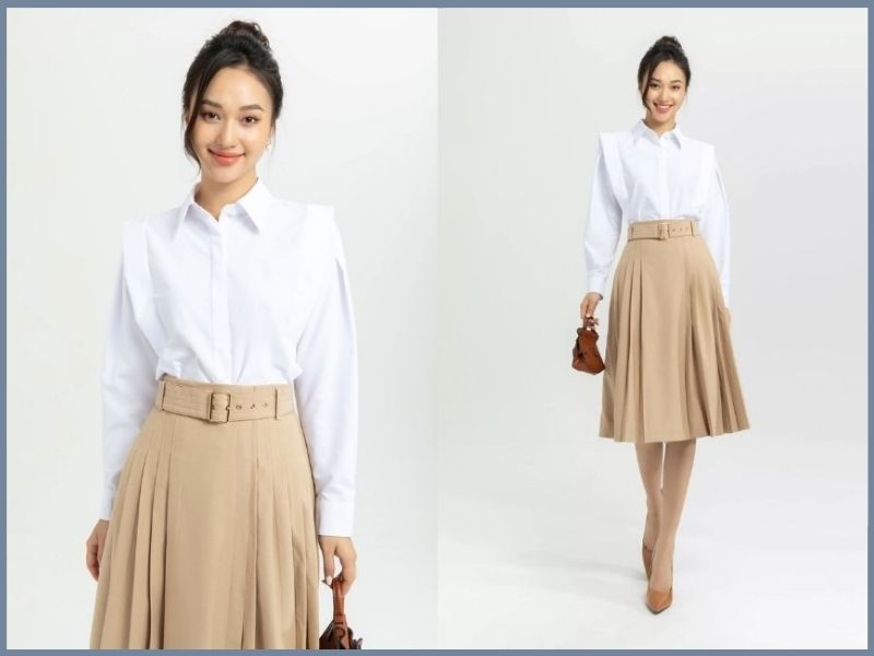 cách phối đồ công sở nữ