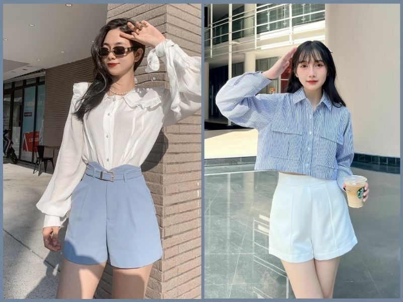 người gầy lùn mặc gì mùa hè