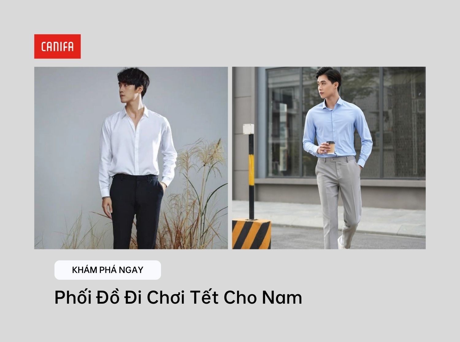 phối đồ đi chơi tết cho nam