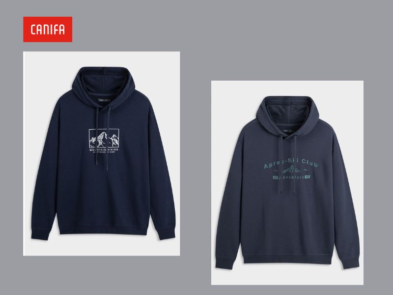 mua áo hoodie nam cao cấp tại Canifa