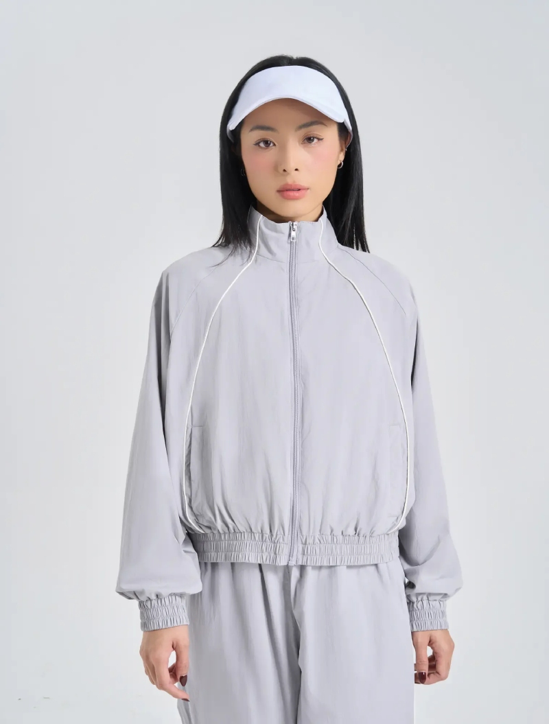 Áo Khoác Bomber Vải Dù