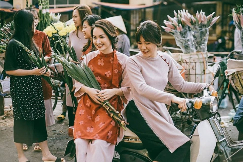 filter chụp áo dài