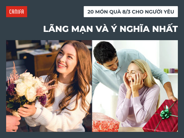 quà 8/3 cho người yêu