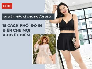 cách phối đồ đi biển cho nữ béo