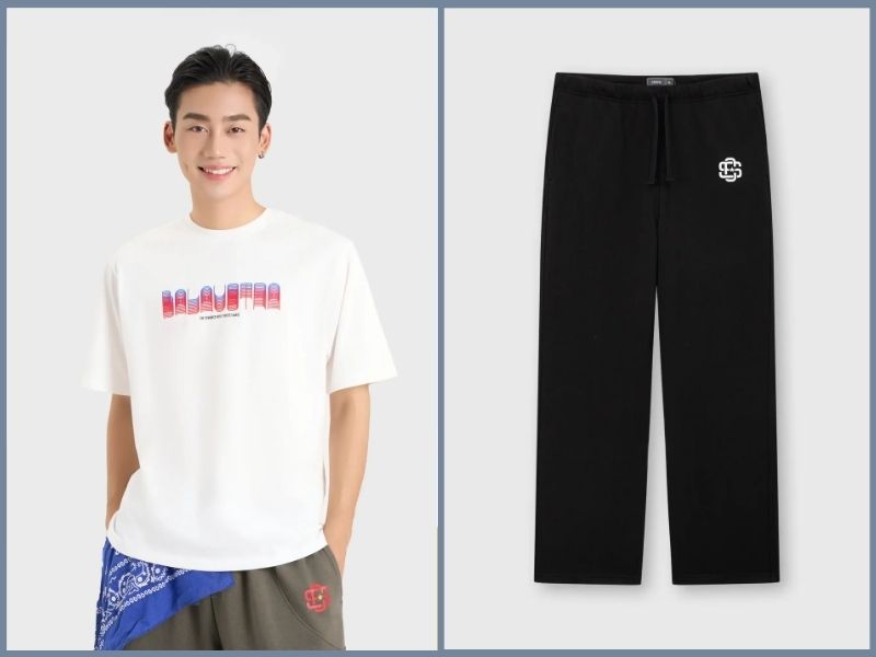 phối đồ cho người lùn nam