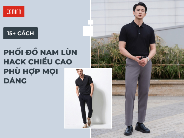 phối đồ nam lùn