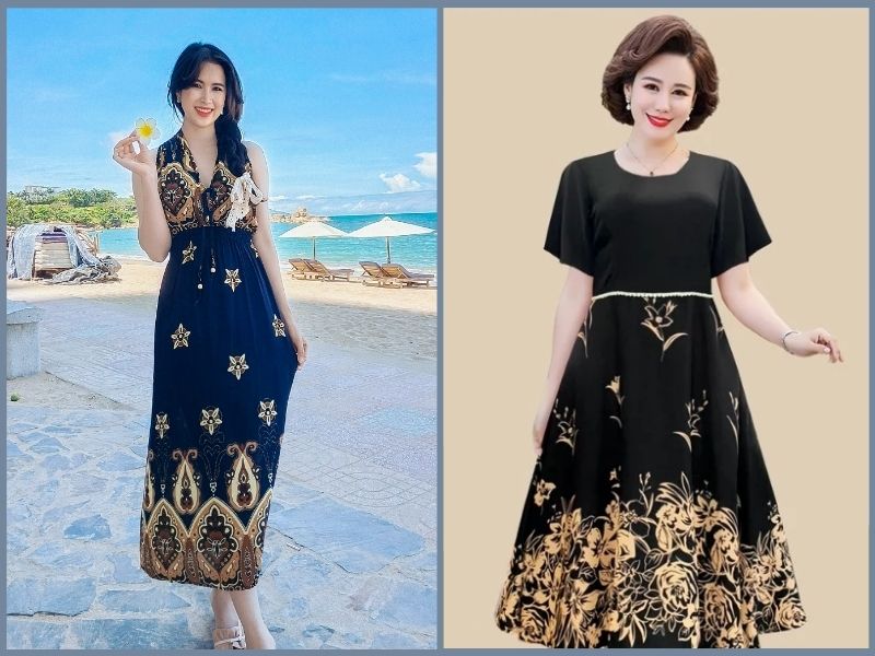 váy đi biển cho tuổi trung niên