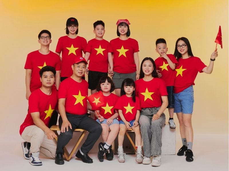ý nghĩa của áo cờ đỏ sao vàng