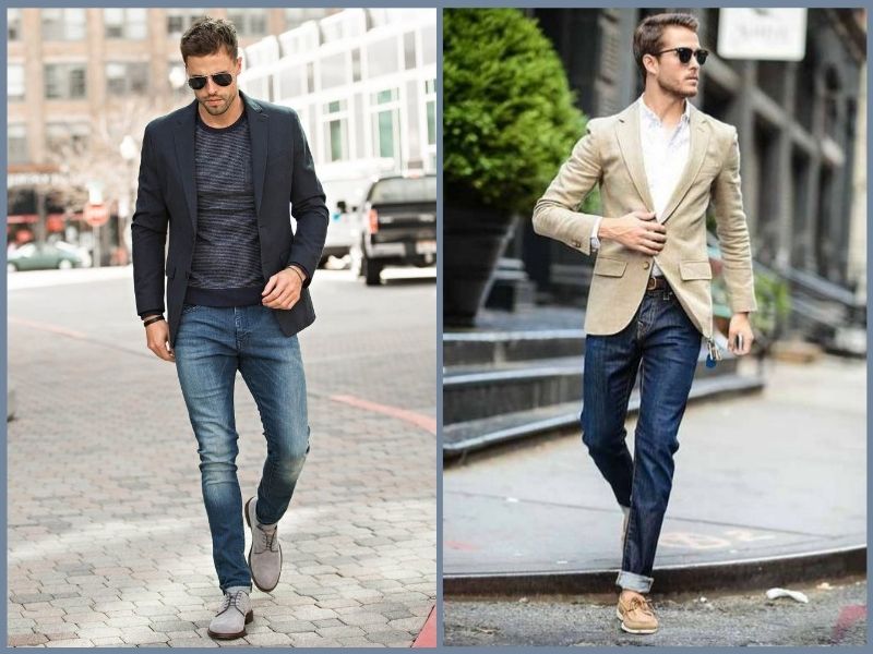 quần jean mặc với áo gì đẹp nam