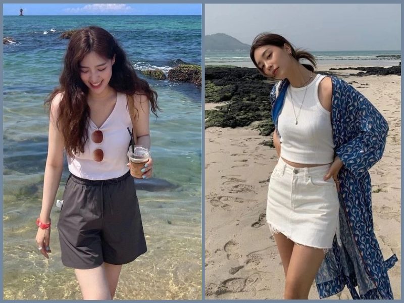 trang phục đi biển cho người lùn
