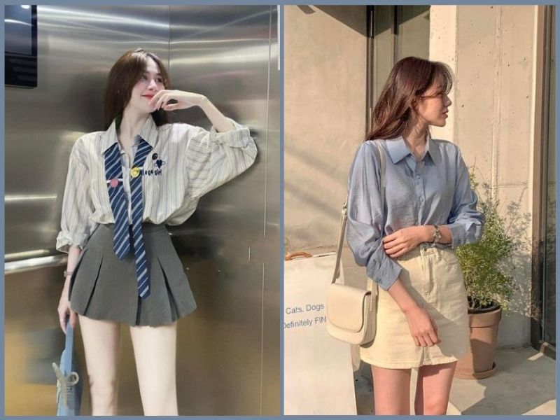 phối đồ đẹp cho nữ lùn