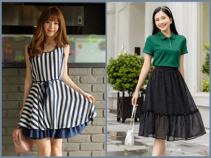phối đồ cho người lùn nữ