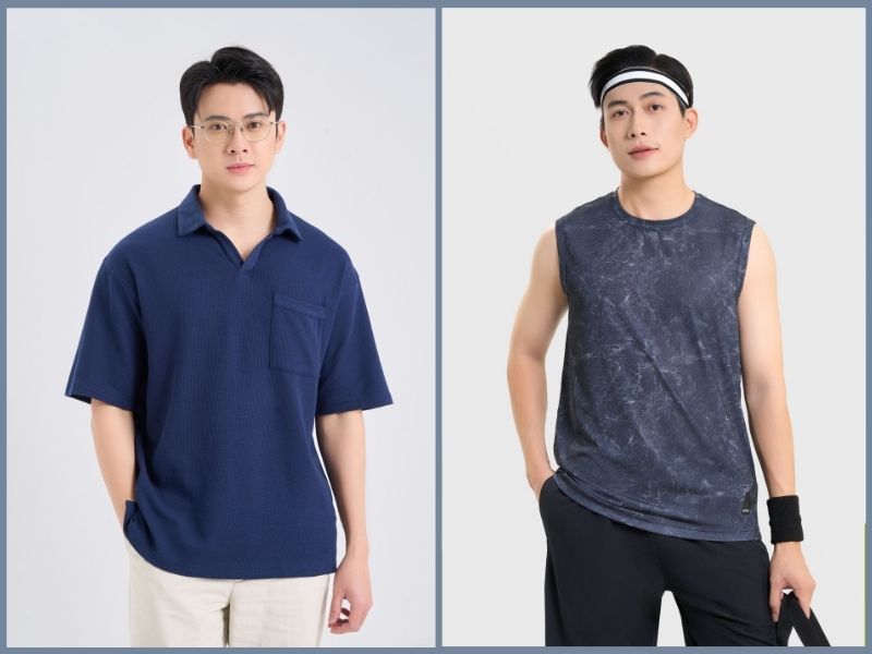cách phối đồ với áo thun rộng nam