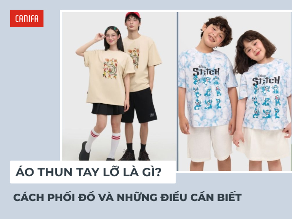 áo thun tay lỡ là gì