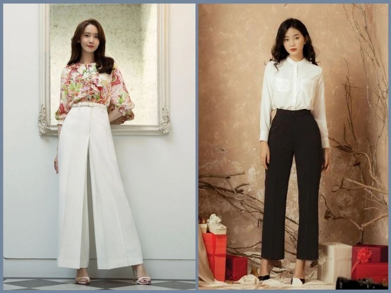 phối đồ style hàn quốc nữ mùa hè