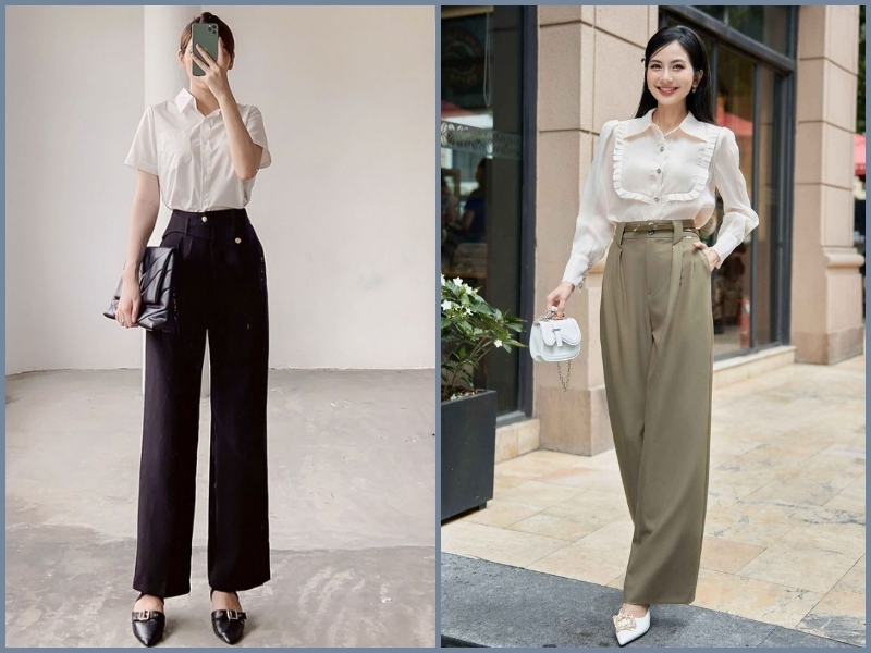 cách phối đồ cho người chân to lùn