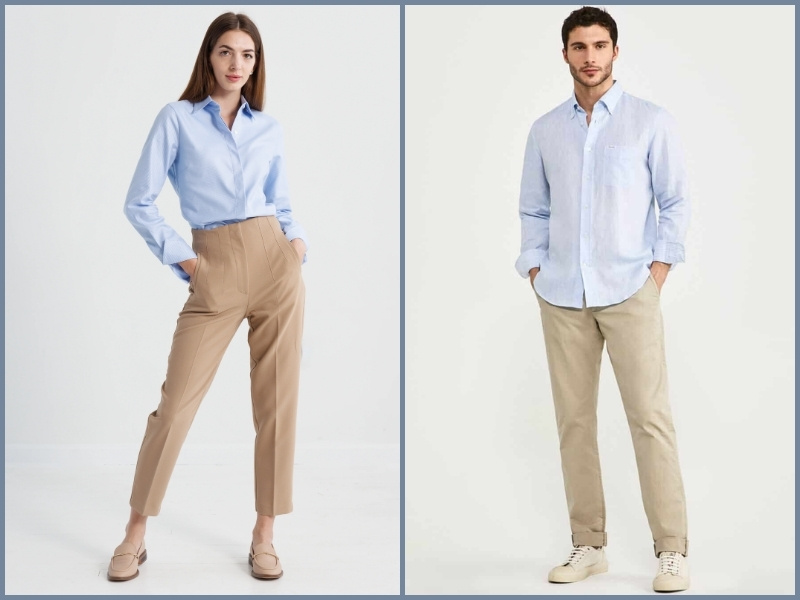 áo xanh dương phối quần màu gì áo xanh dương phối quần màu gì