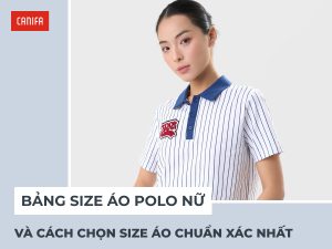 bảng size áo polo nữ