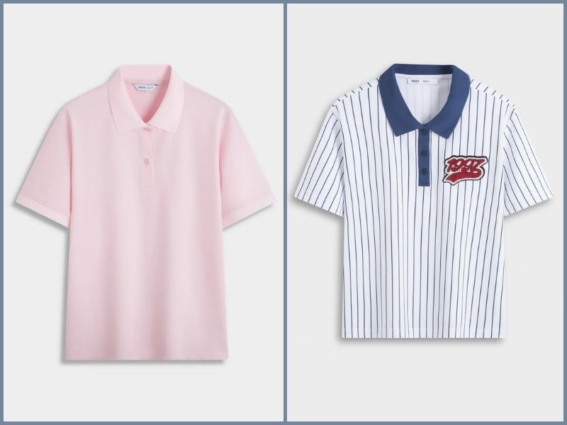 phối đồ với áo polo nữ phối đồ với áo polo nữ