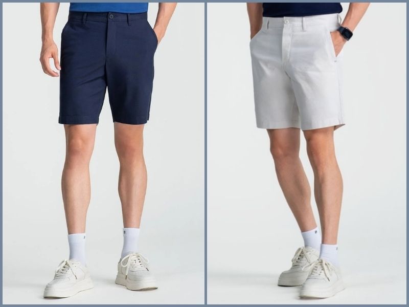 Chọn size quần short nam