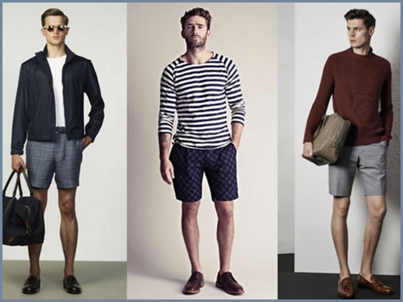 phối giày với quần short nam giày kết hợp với quần short nam