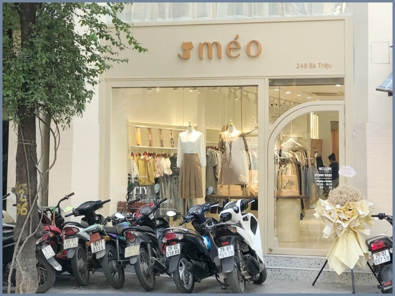 cửa hàng quần áo nữ hải phòng
