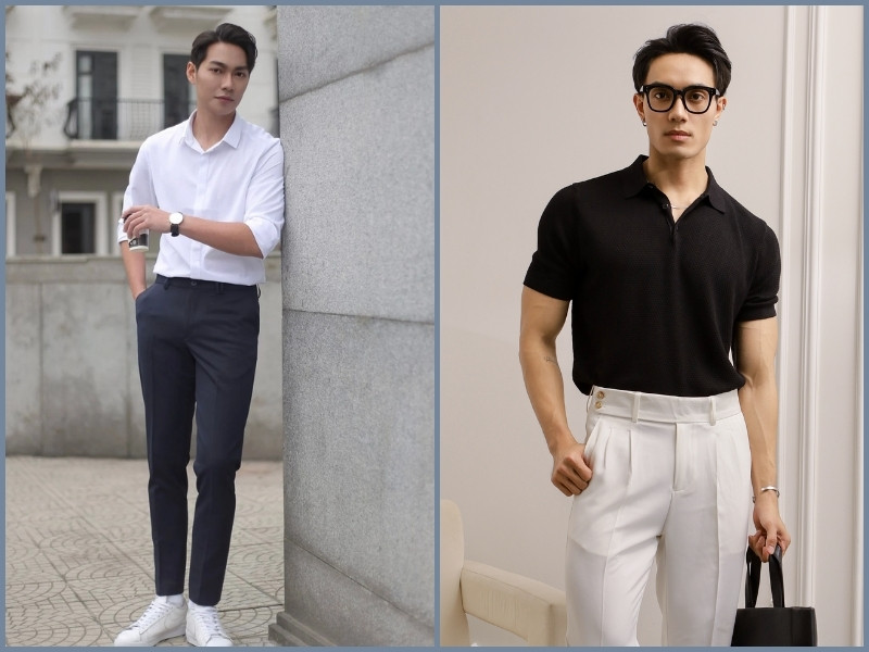 phối màu quần áo cho nam phối màu áo quần nam