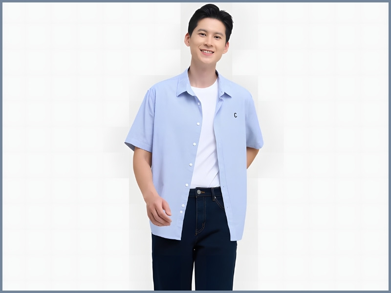 những kiểu áo sơ mi nam đẹp nhất hiện nay