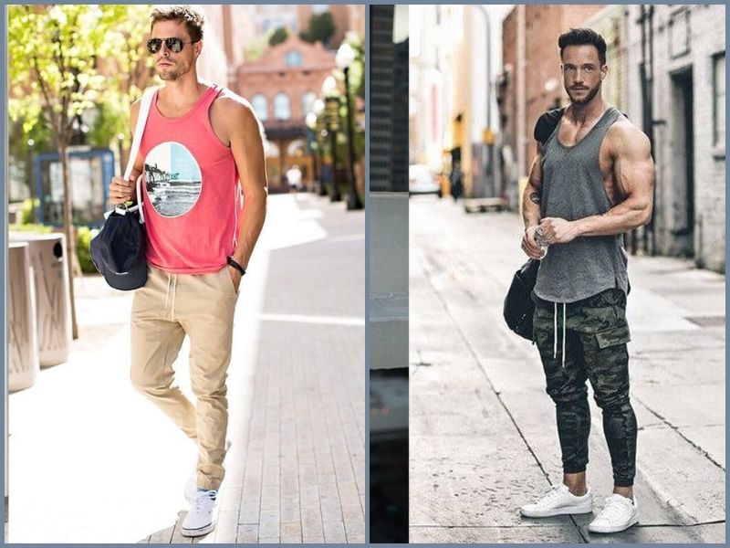 phối đồ với tank top nam phối đồ với áo tank top nam